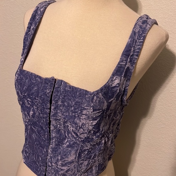 NEW Wild Fable velour crop tank top - Picture 5 of 14